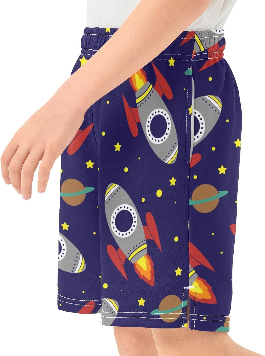 Aflyko Boys Casual Shorts Summer Outfit with Pockets for Boys