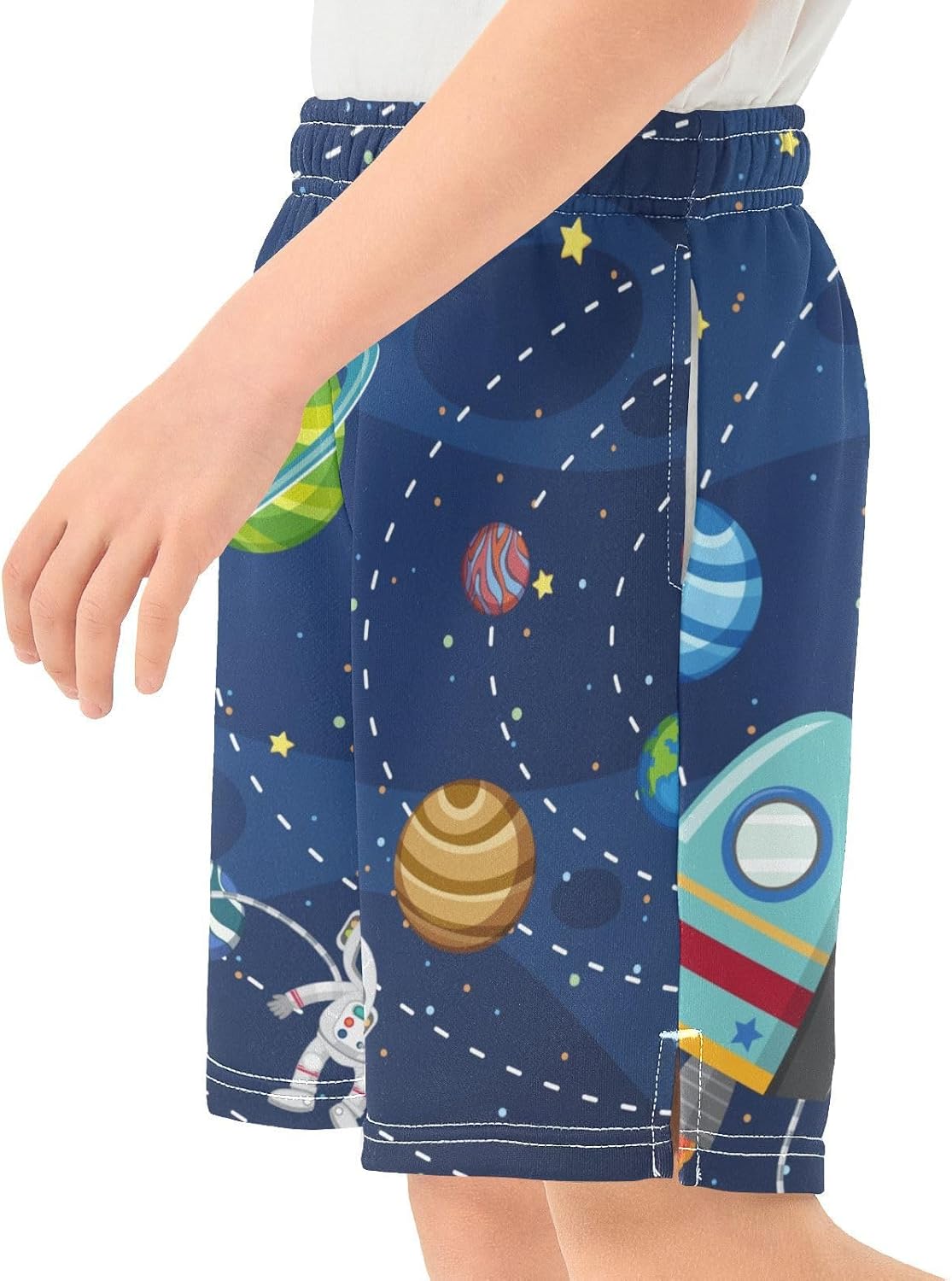 Aflyko Boys Casual Shorts Summer Outfit with Pockets for Daily Wear