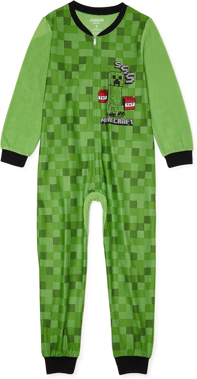 Minecraft Creeper Pajama Set