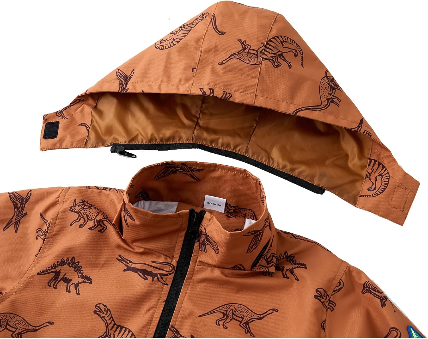 Boys Lightweight Waterproof Rain Jacket