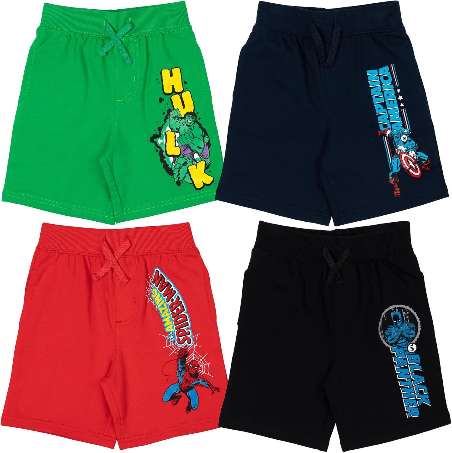 Marvel Avengers Captain America in Smartypants Shorts