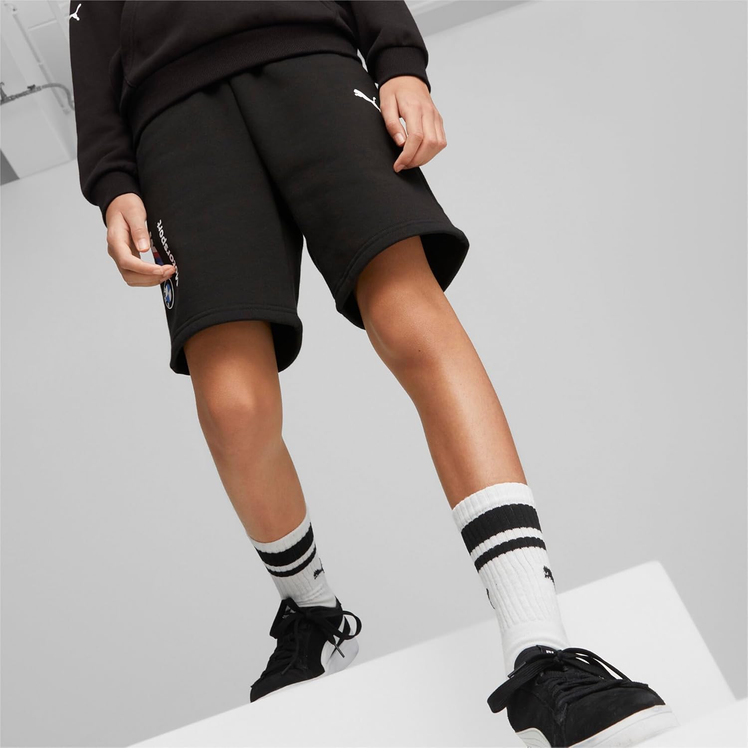 PUMA BMW M Kids Action Essentials Shorts