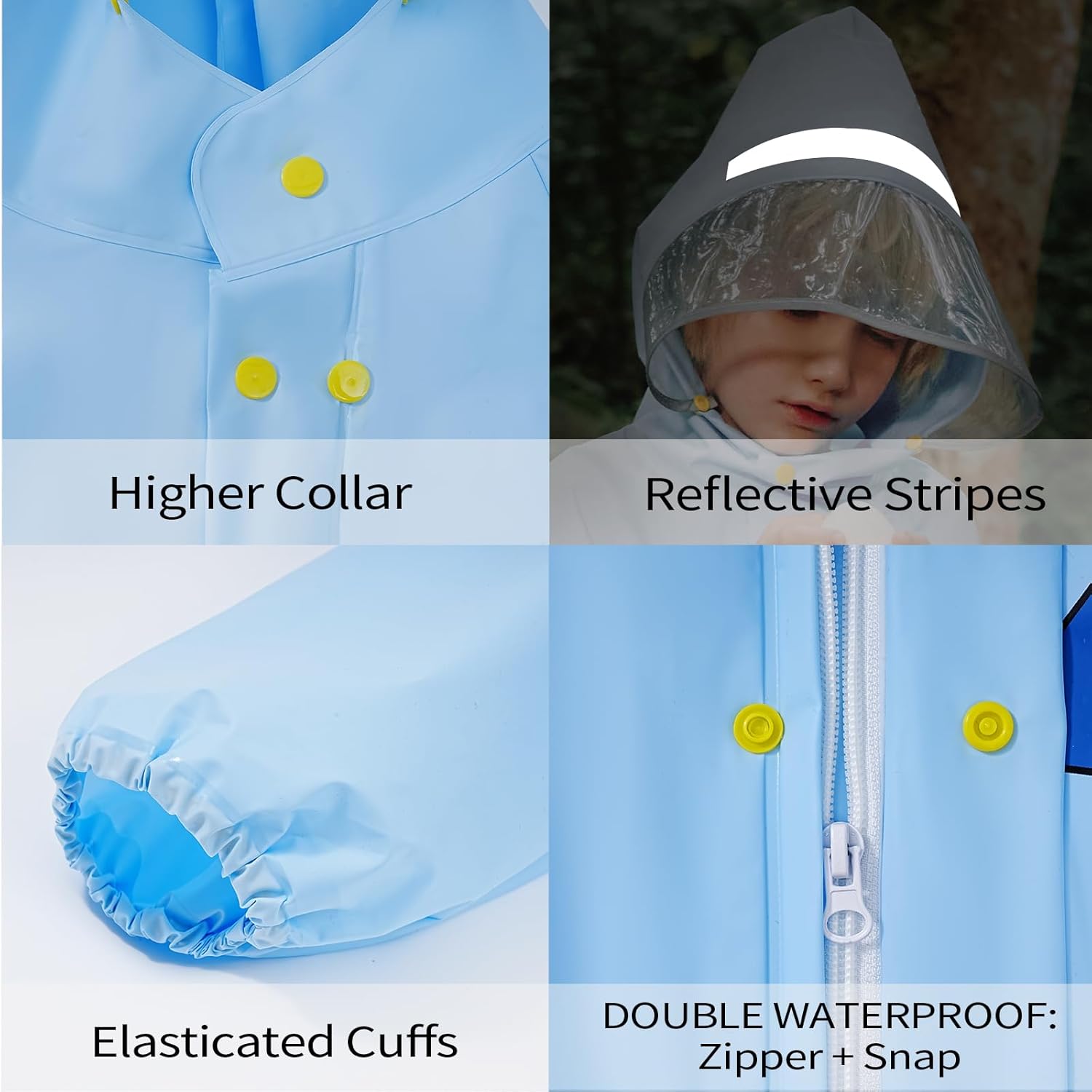 Rainy DayKids Waterproof Bag Seat rain Jacket