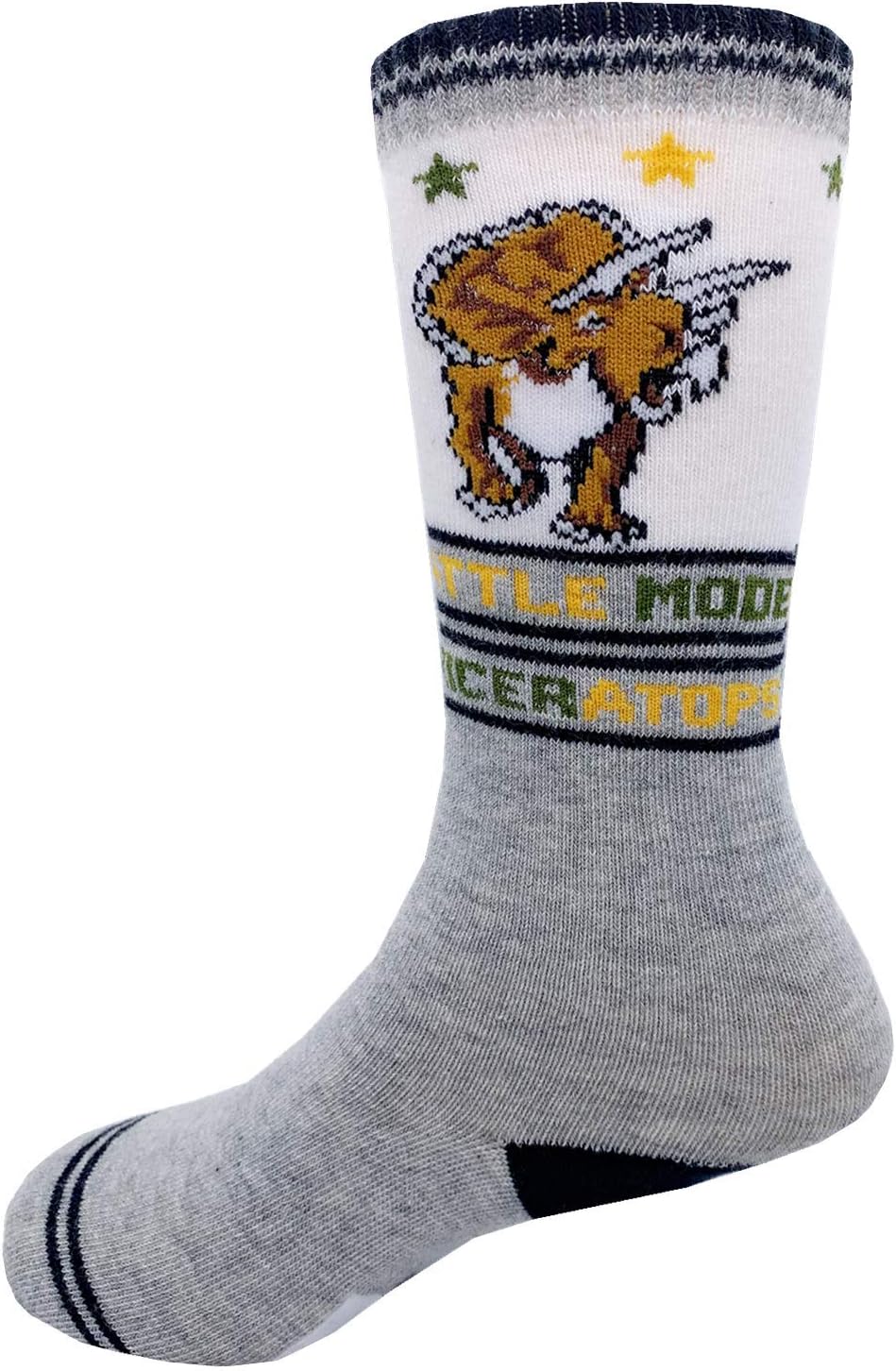 Knee-High Tube Socks for Boys Dinosaur Comfort Maximum Comfort