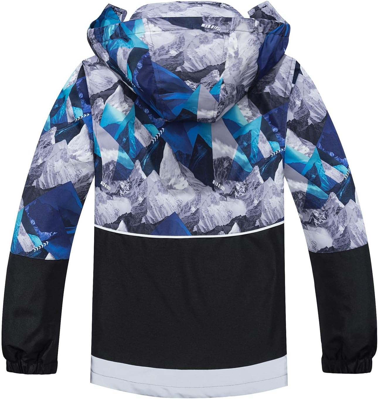 MGEOY Boys Girls Rain Jacket Lightweight Waterproof