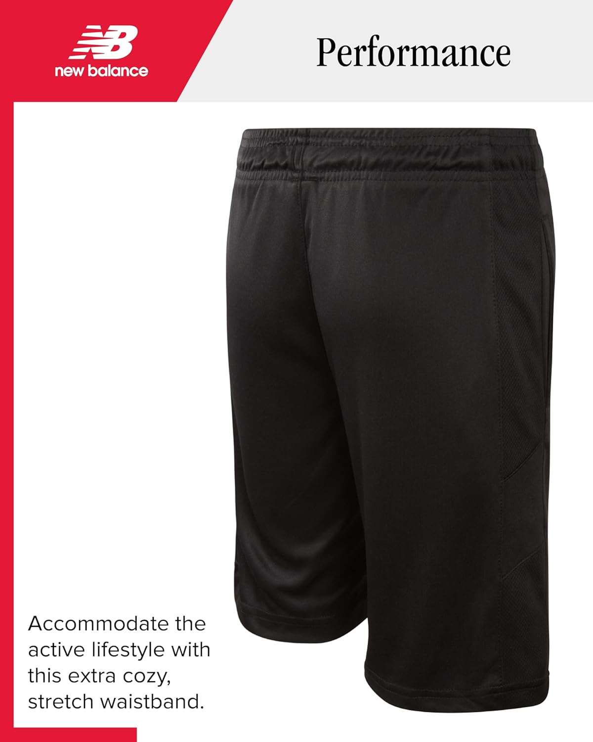 new balance boys athletic shorts