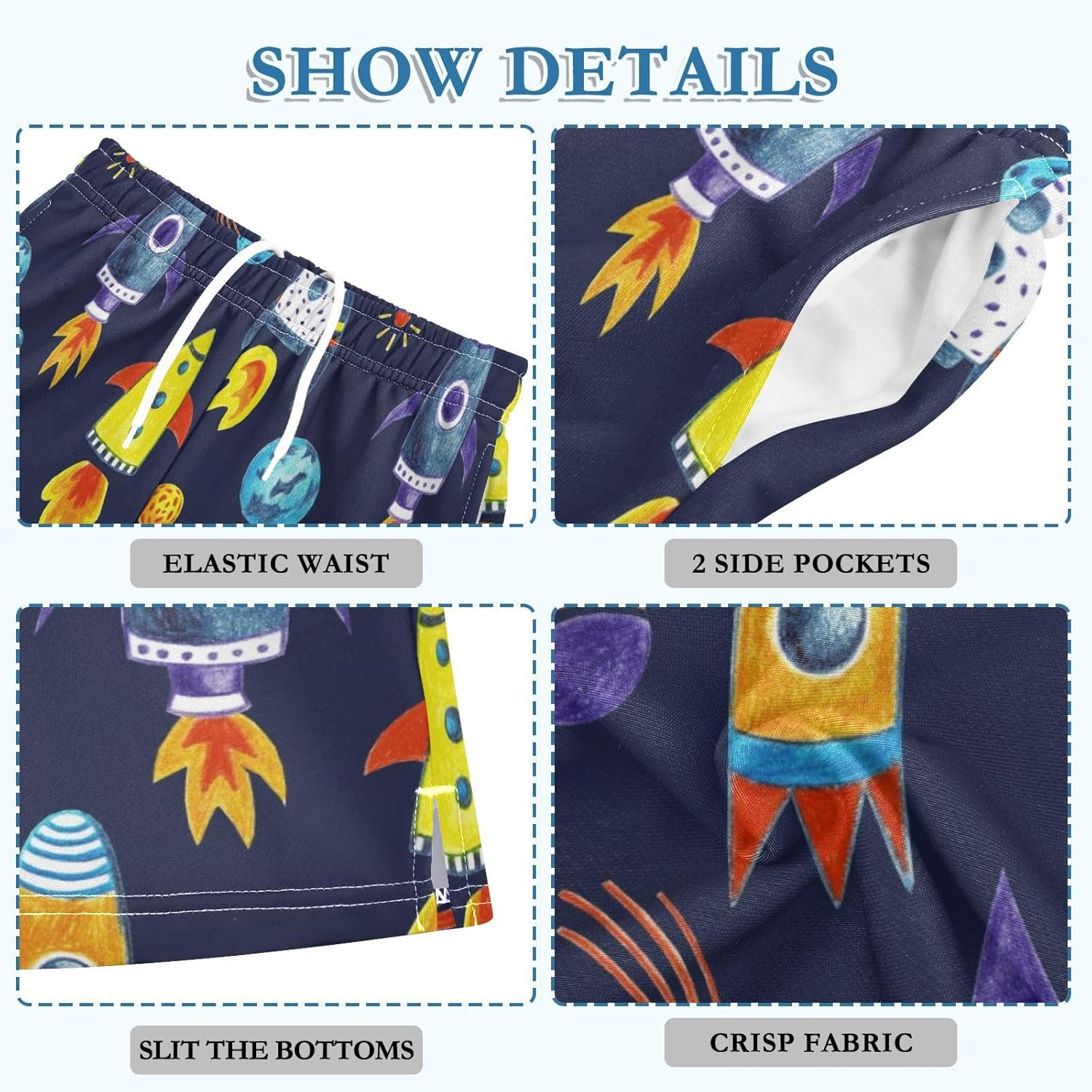 Perfect for Boys Casual Comfortable Summer Shorts from Aflyko