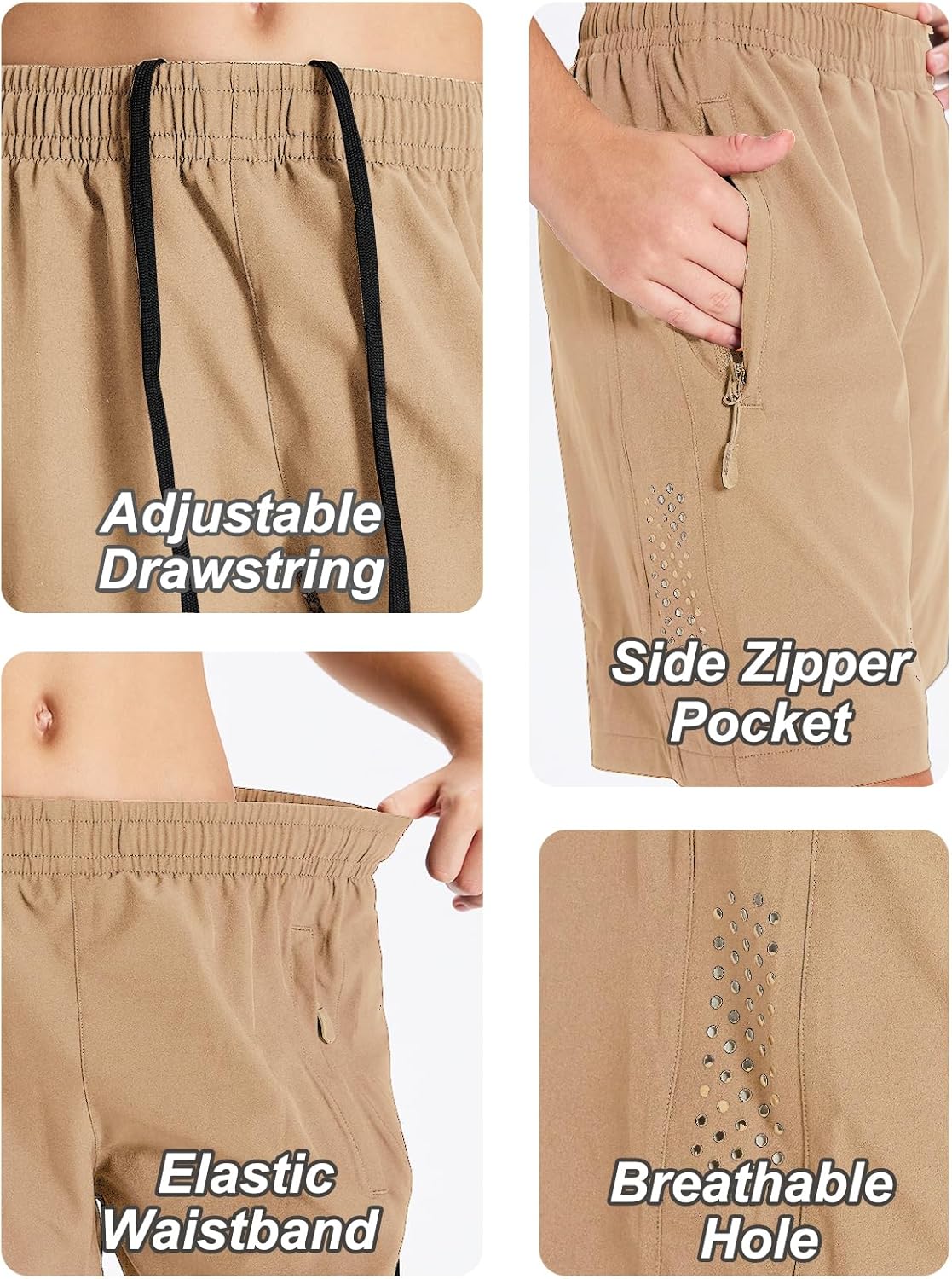 YOUTH BOYS SUPER LIGHTWEIGHT RUNNING SHORTS