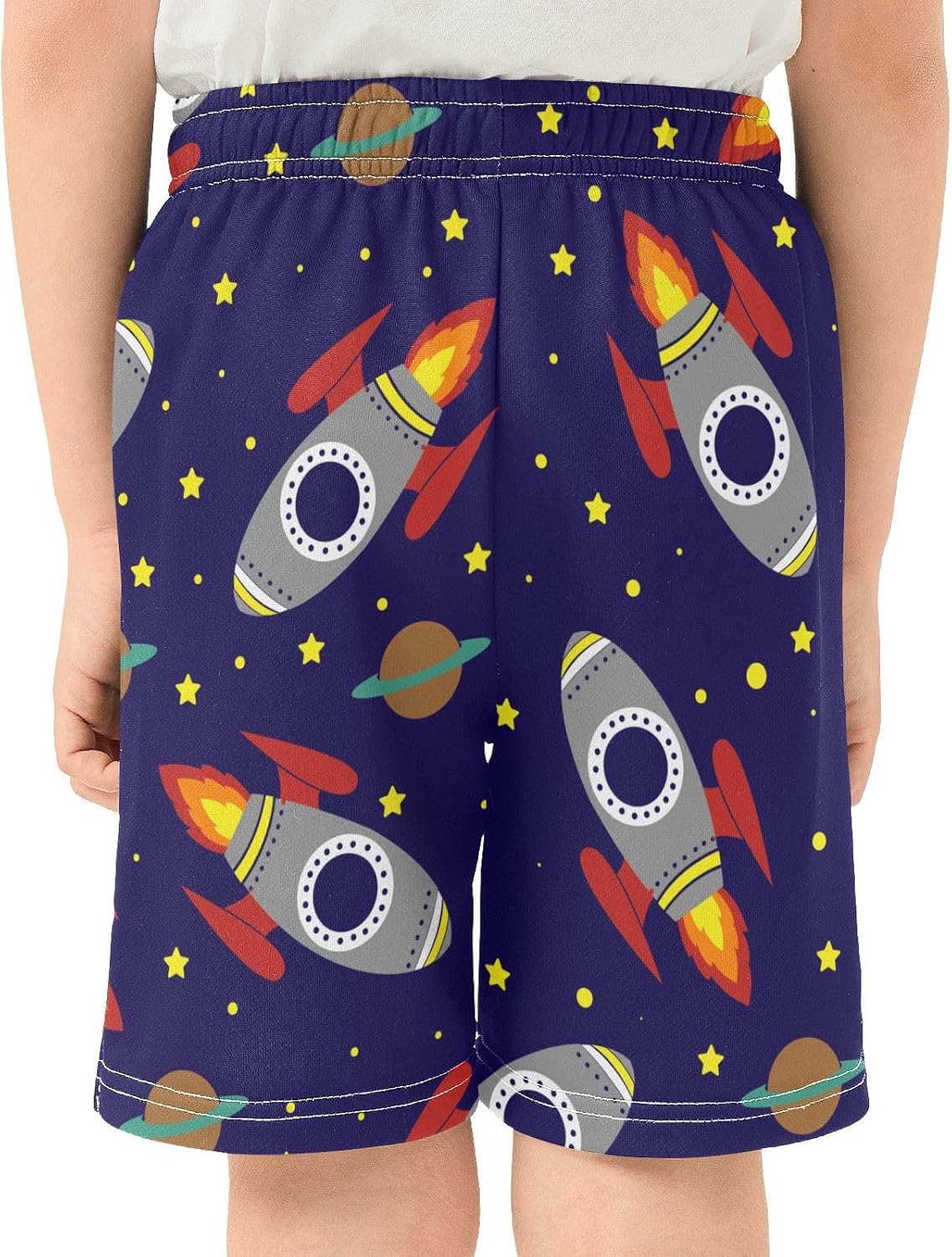 Aflyko Boys Casual Shorts Summer Outfit with Pockets for Boys