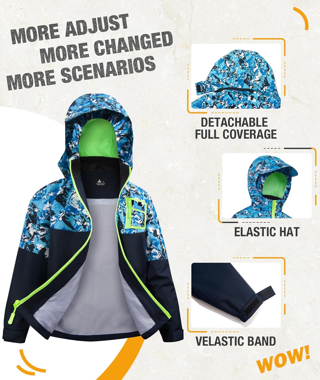 Swisswell Kids Rain Jacket Youth