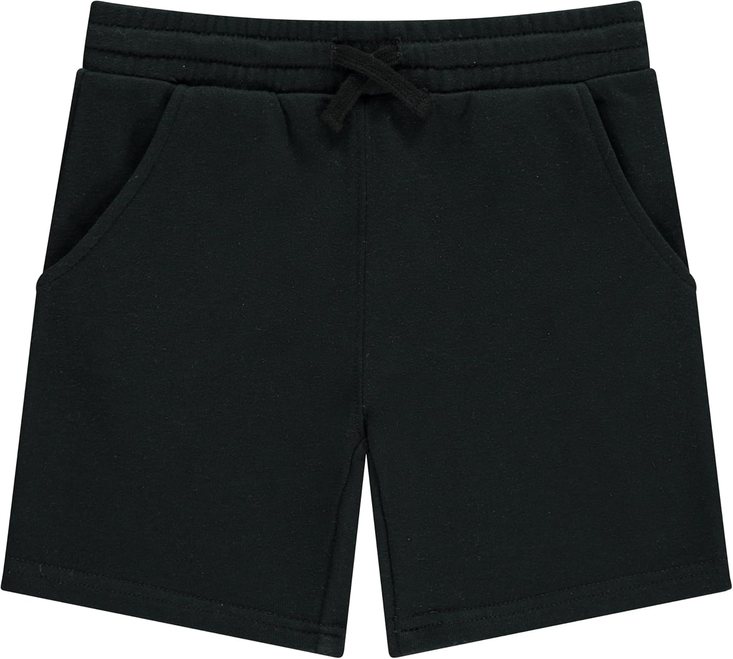 STITCH STONE Boys 4-Pack French Terry Shorts - Machine Washable Soft