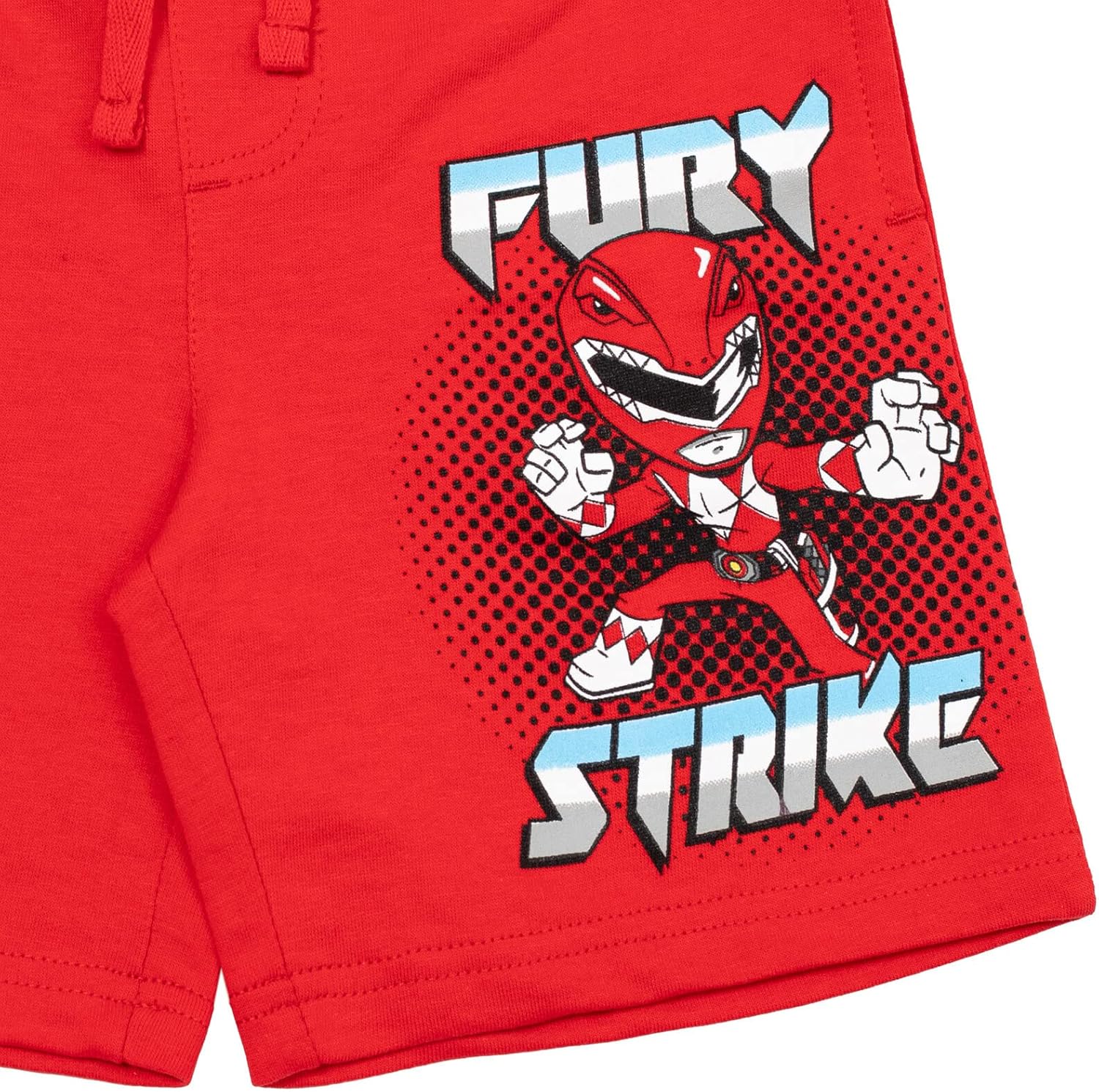 Power Rangers 2 Pack French Terry Shorts for Boys