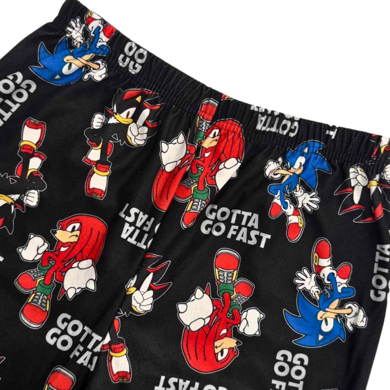 Adorable Sonic The Hedgehog Boys Pajama Set - 2 Piece Sleepwear