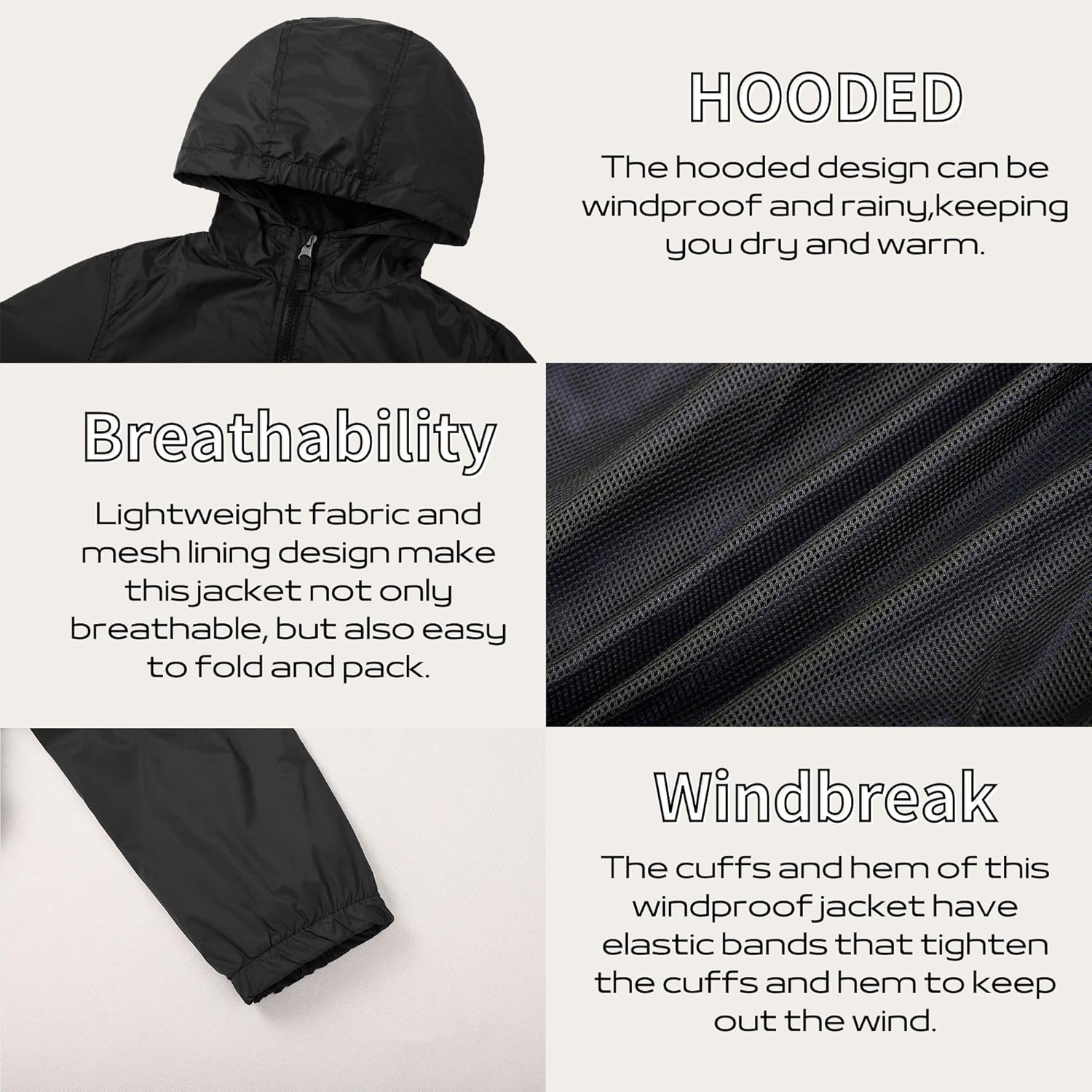 boys rain jacket waterproof