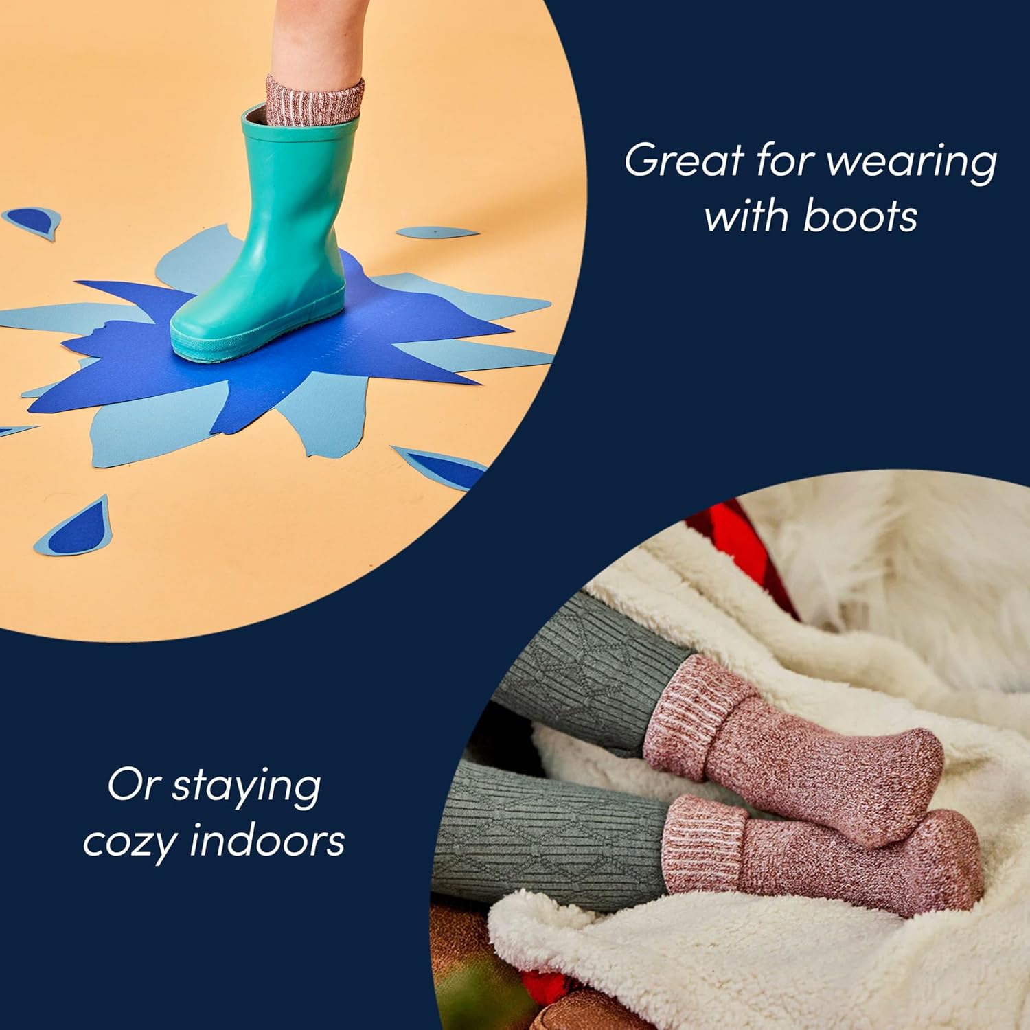 Warm Calf Socks for Kids