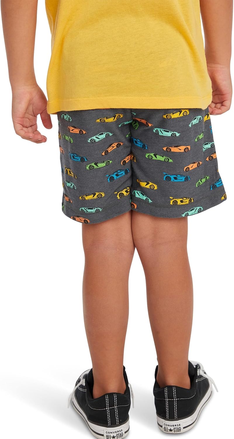 CHASER Boys All Over Race Car Shorts ToddlerLittle Kids - Fast furious