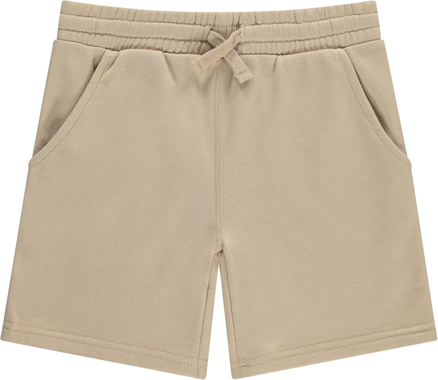 STITCH STONE Boys 4-Pack French Terry Shorts - Machine Washable Soft
