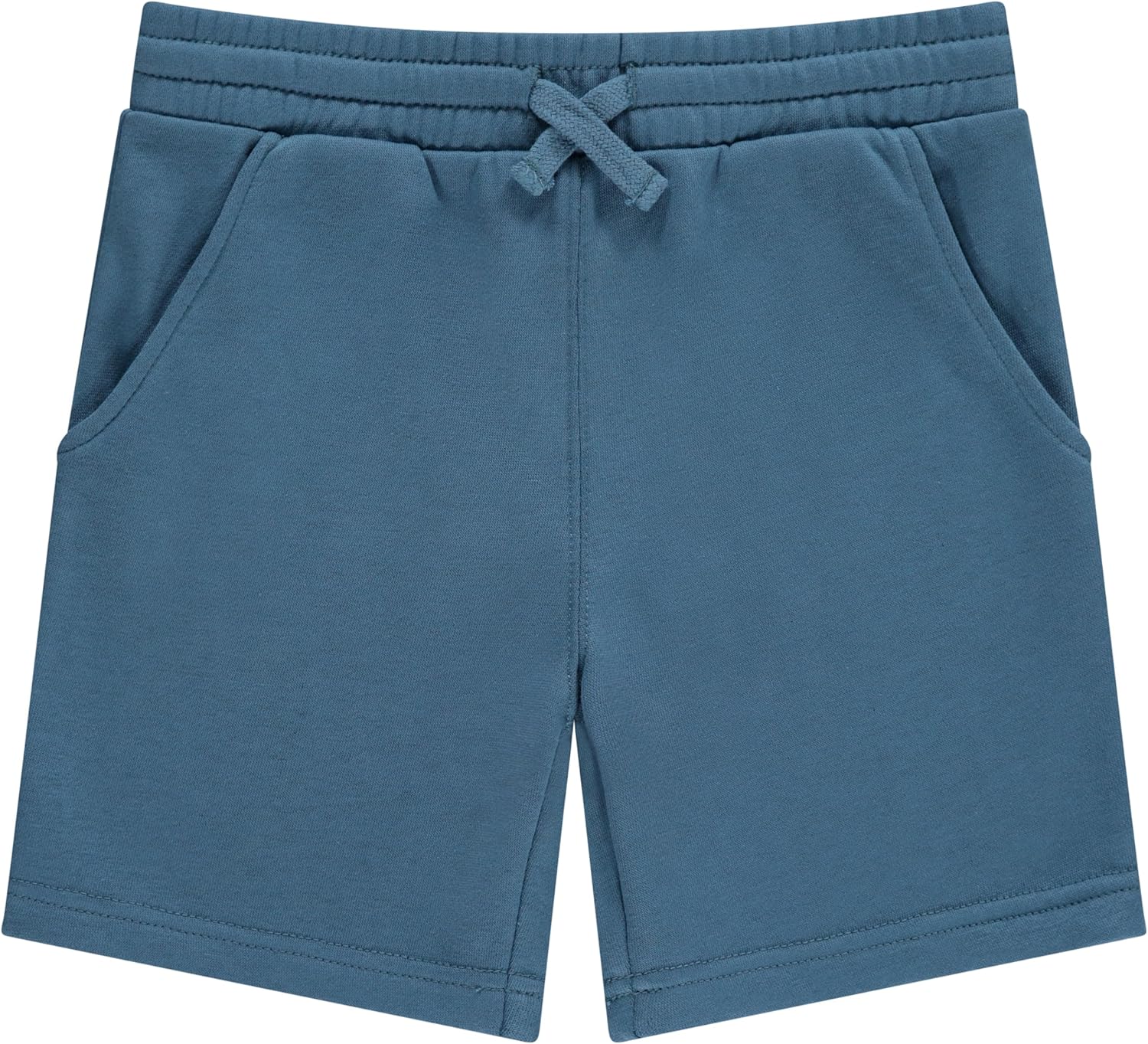 STITCH STONE Boys 4-Pack French Terry Shorts - Machine Washable Soft