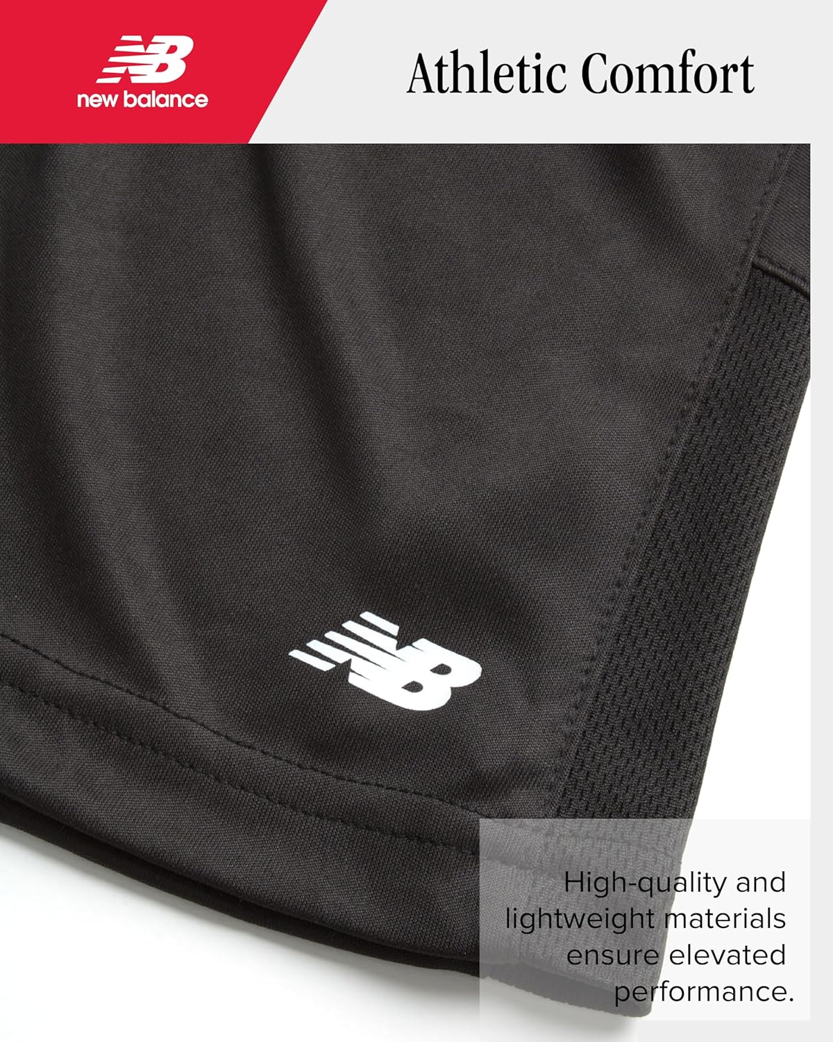 new balance boys athletic shorts