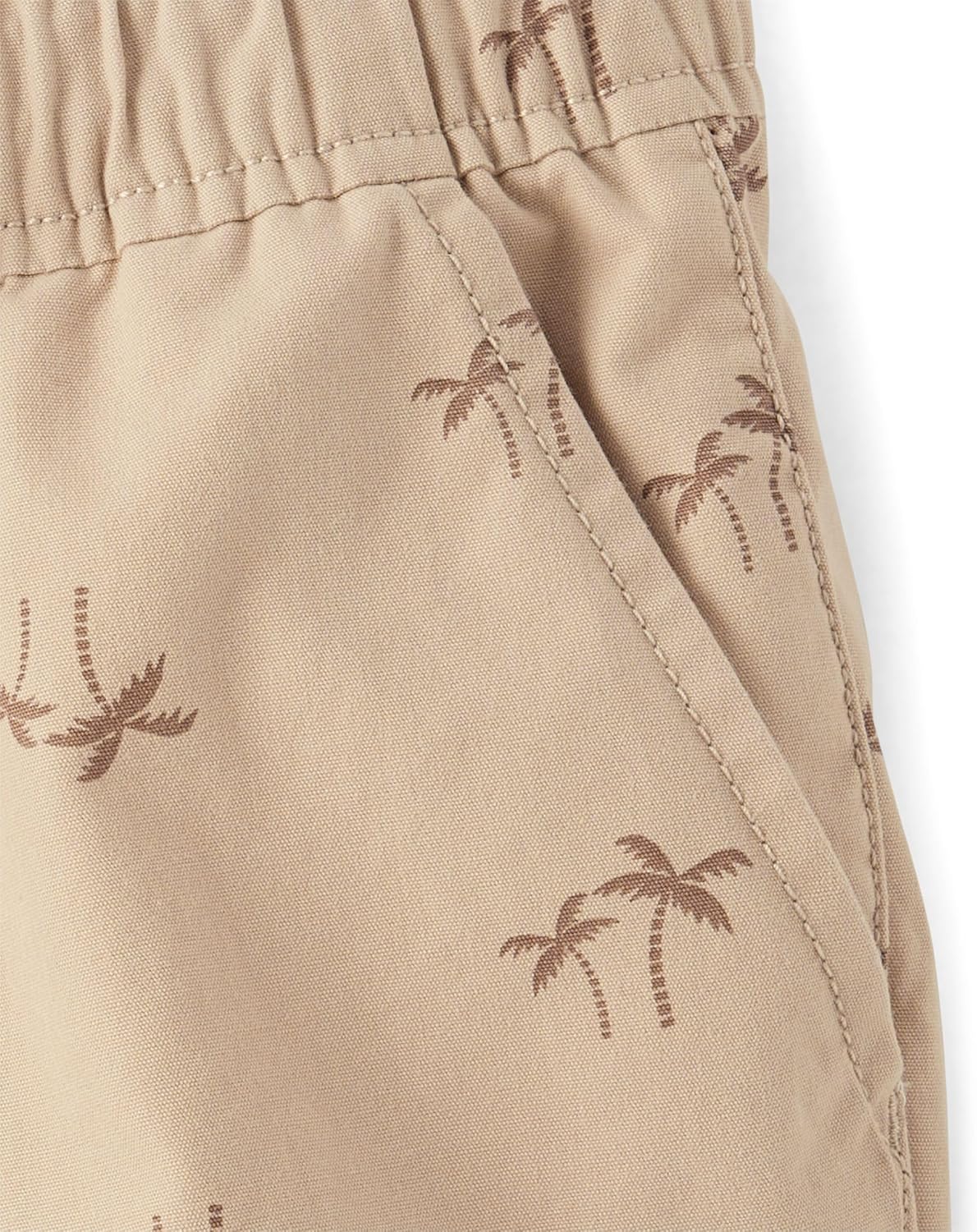 The Childrens Place Boys Canvas Jogger Shorts