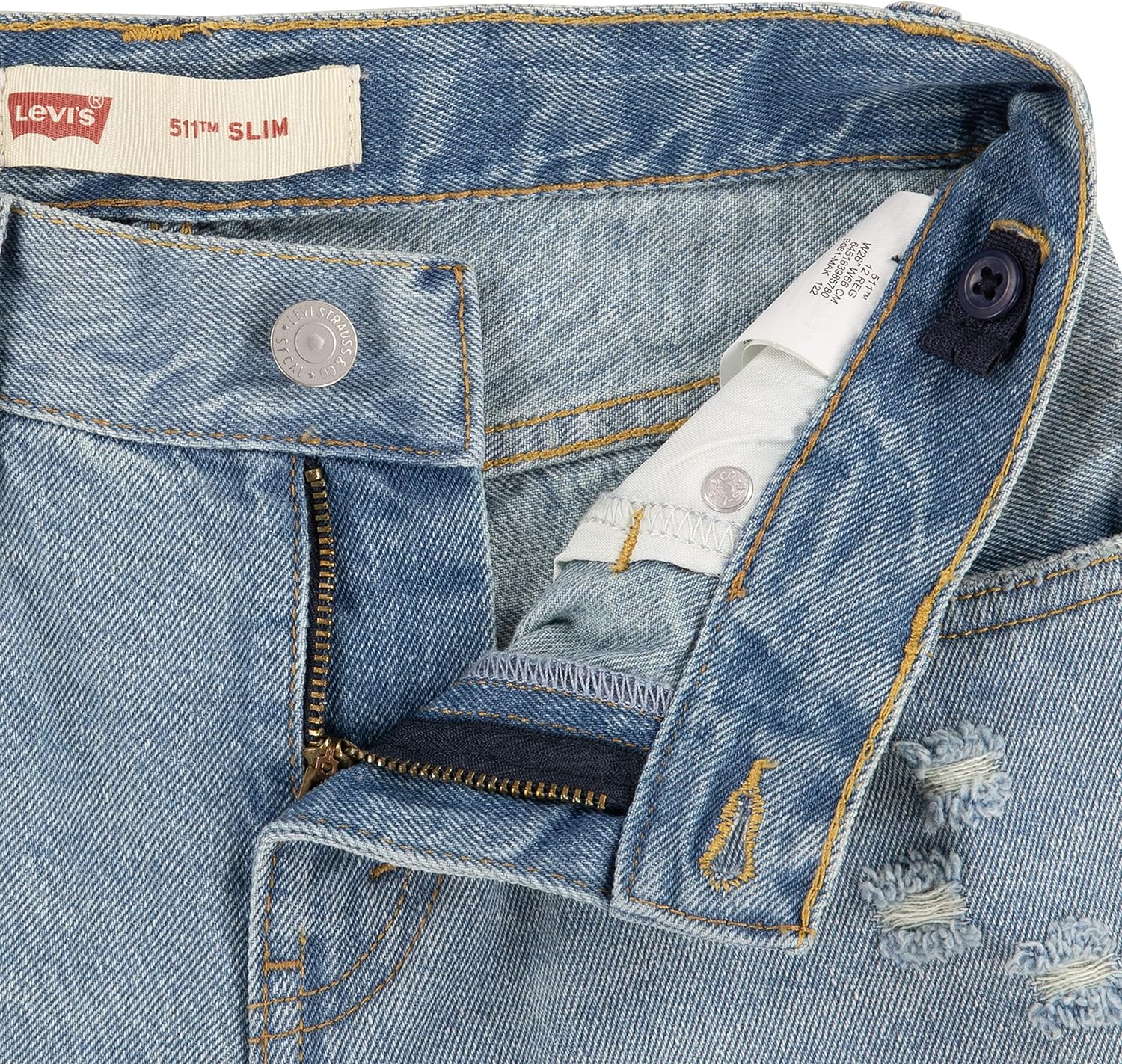 Levis Slim Fit Denim Shorts