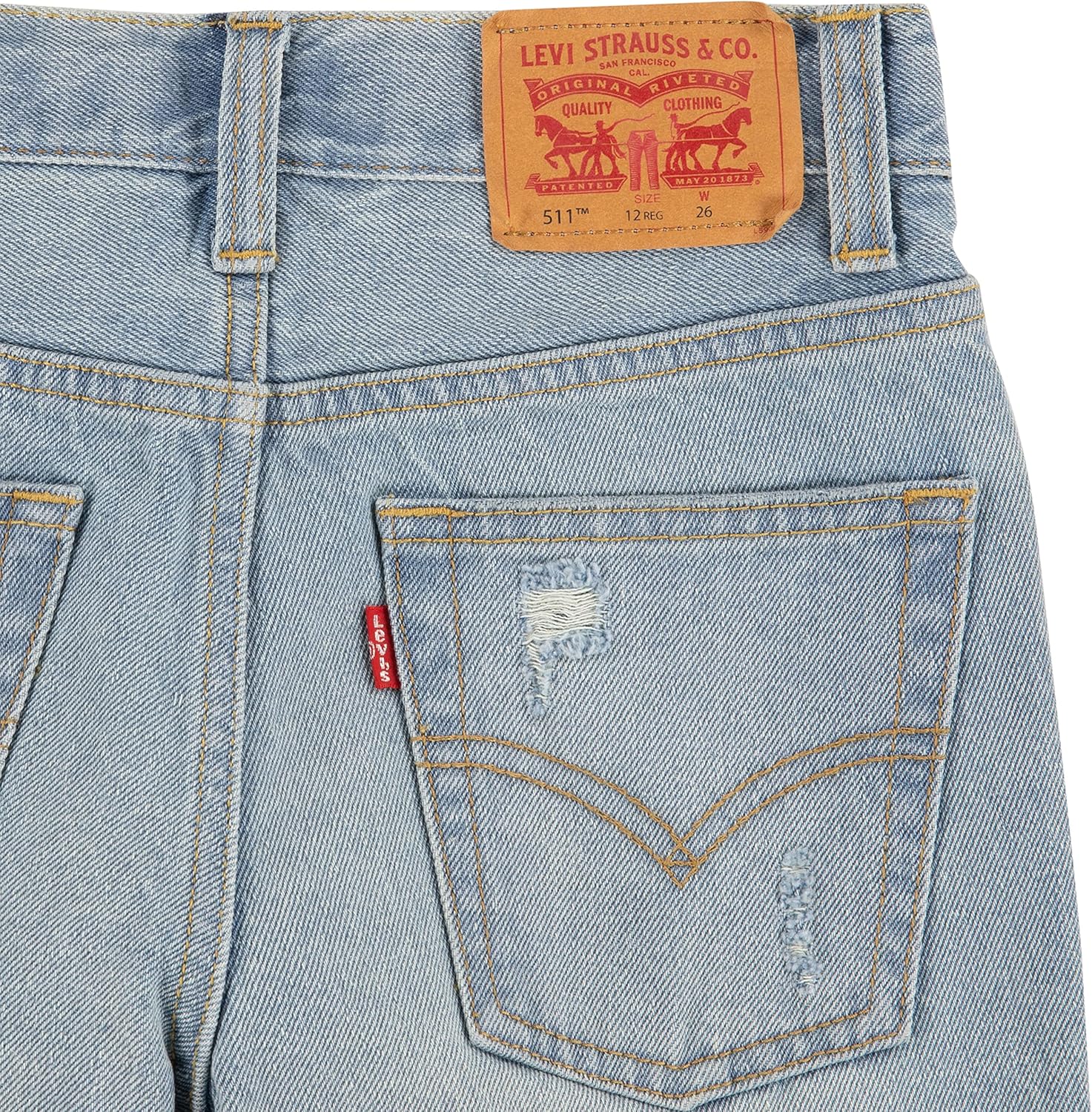 Levis Slim Fit Denim Shorts